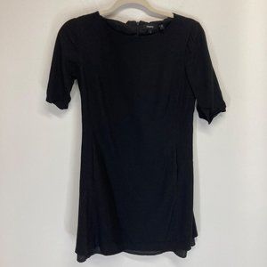 Theory black short sleeve dress 2